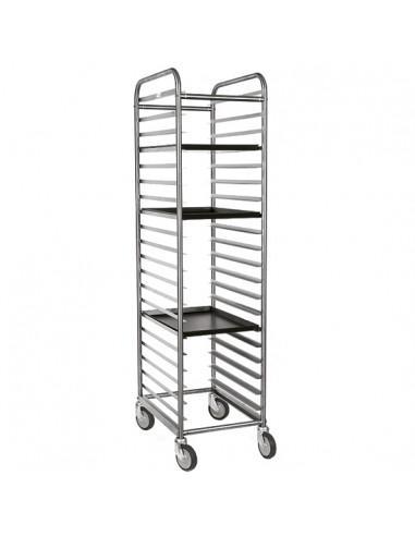 Chariot pour plaques EN, 20x 600x400 mm h75 mm
