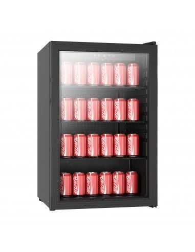 Réfrigérateur 115 litres noir, +3 / +10ºC