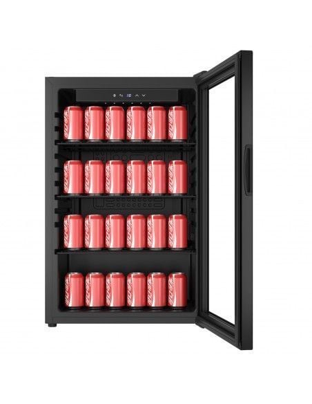 Réfrigérateur 115 litres noir, +3 / +10ºC