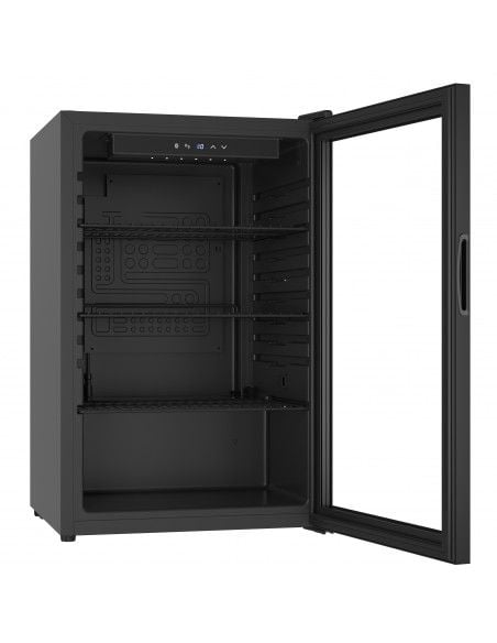 Réfrigérateur 115 litres noir, +3 / +10ºC