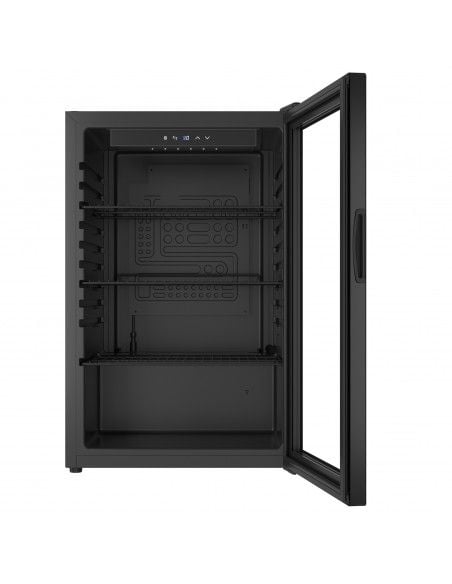 Réfrigérateur 115 litres noir, +3 / +10ºC