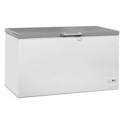 Congélateur bahut 469  litres avec couvercle en inox, -18°/-24°C