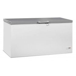 Congélateur bahut 572  litres avec couvercle en inox, -18°/-24°C