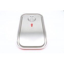 Couvercle GN en inox, 1/1 GN  joint étanche à l'air