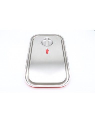 Couvercle GN en inox, 1/1 GN  joint étanche à l'air