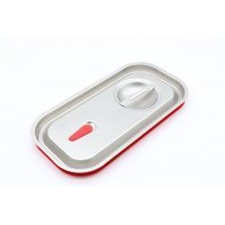 Couvercle GN en inox, 1/3 GN  joint étanche à l'air