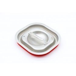 Couvercle GN en inox, 1/6 GN  joint étanche à l'air