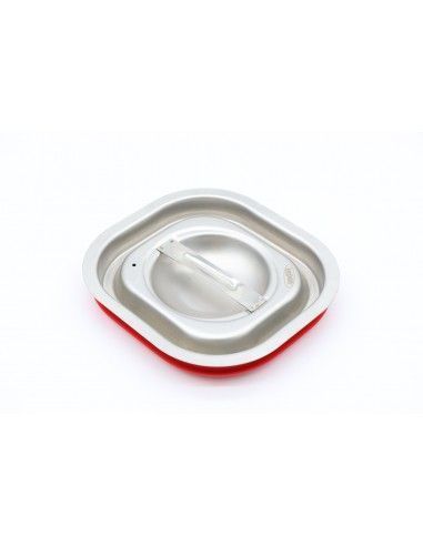 Couvercle GN en inox, 1/6 GN  joint étanche à l'air