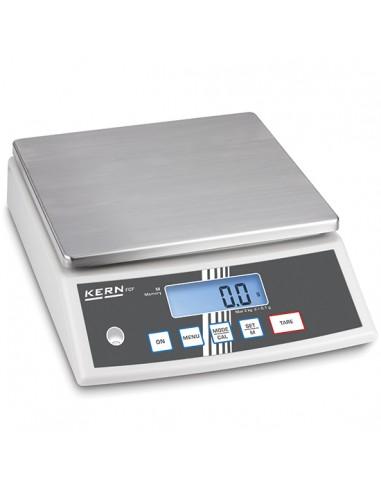 Balance de table en acier inox, charge utile maximum 30 kg, lecture 1 g