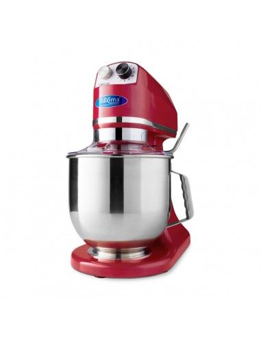 Batteur mélangeur 7 litres avec vitesses variables - 230V/1F rouge framboise
