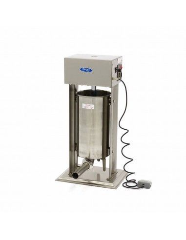 Poussoir à saucisses - 15 Litres- automatique - verticale - inclus 4 tubes de remplissage