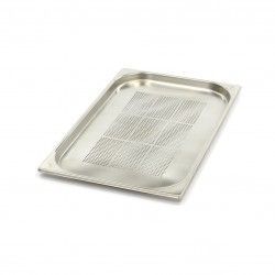 Bac GN perforé en inox, GN  1/1 h  20 mm