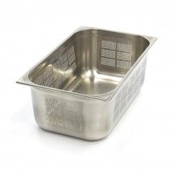 Bac GN perforé en inox, GN  1/1 h  200 mm