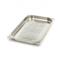 Bac GN perforé en inox, GN  1/1 h  40 mm