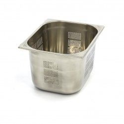 Bac GN perforé en inox, GN  1/2 h  200 mm