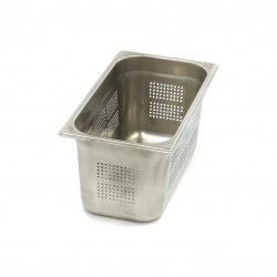Bac GN en inox perforé, GN  1/3 h  150 mm