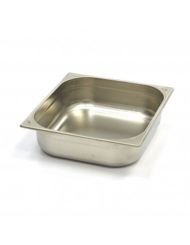 Bac GN en inox, GN  2/3 h  100 mm