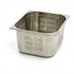Bac GN en inox perforé, GN  2/3 h  200 mm