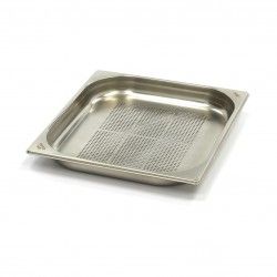 Bac GN en inox perforé, GN  2/3 h  40 mm