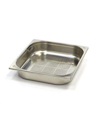 Bac GN en inox perforé, GN h  65 mm