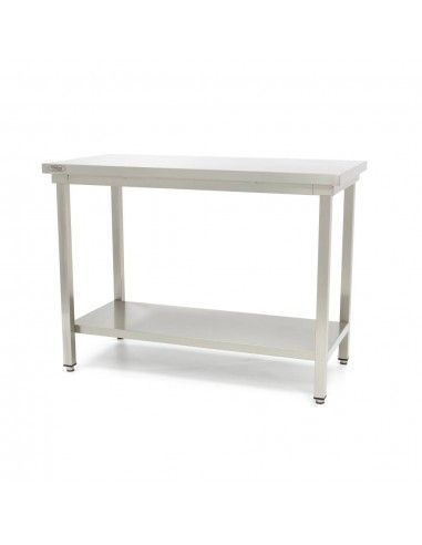Table de travail avec étagère, 1400 x 600 mm