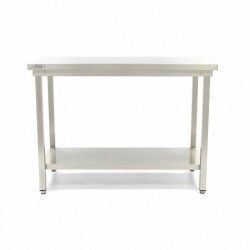 Table de travail avec étagère, 2000 x 700 mm