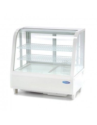 Vitrine réfrigérée à poser avec 3 étages, +0°/+12°C, L 680 mm blanche