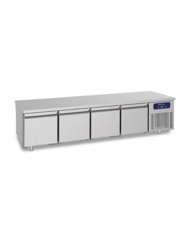 Soubassement freezer avec 3 tiroirs 1/1 pour appareils de cuisson 700, l:1800 mm