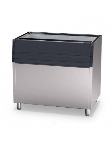 Conteneur à glaçons pour BAC0008, capacité 350 kg