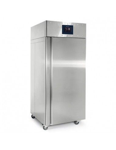 Congélateur 850 litres en inox pour pâtisserie, 56x 600x400 mm, -10°/-20°C