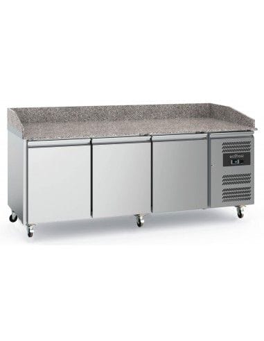 TABLE PRÉP POUR PIZZA 3 PORTES