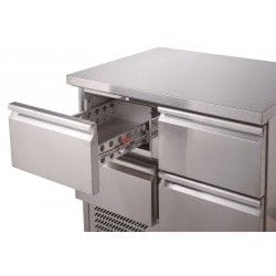 BLOC DE TIROIRS S SERIE ECOFROST  Combisteel donne pas de garantie sur le montage du kit tiroirs