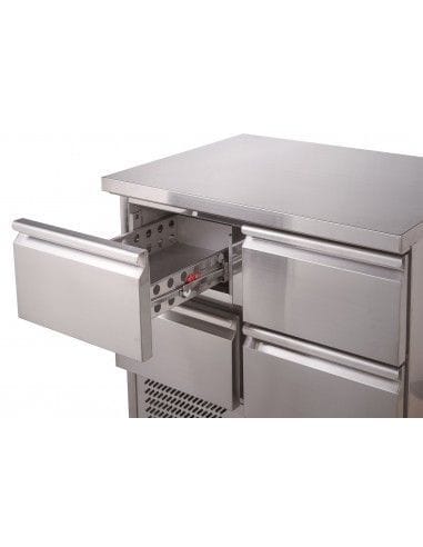 BLOC DE TIROIRS S SERIE ECOFROST  Combisteel donne pas de garantie sur le montage du kit tiroirs