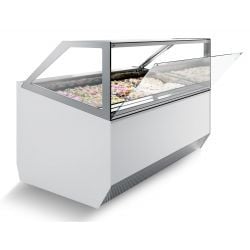 Vitrine à glace avec refrigeration ventilée,-14 / -16ºC, capacité 16x 5 litres,ISA MILLENIUM 16 2