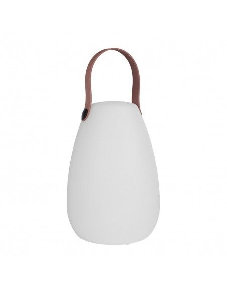 Lampe de table LED rechargeable Tristar coloris blanc chaud