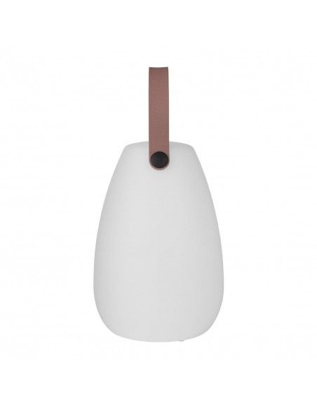 Lampe de table LED rechargeable Tristar coloris blanc chaud