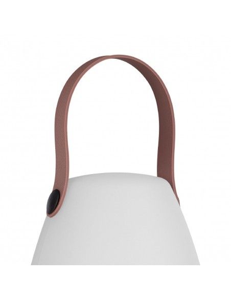 Lampe de table LED rechargeable Tristar coloris blanc chaud