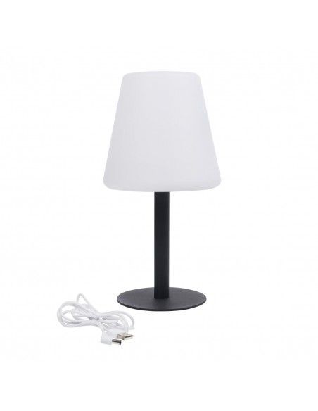 Lampe de table solaire LED Tristar coloris blanc chaud