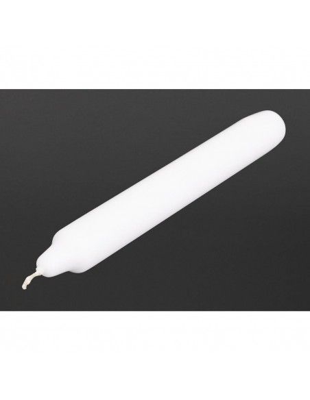 Bougies bistro Bolsius 177mm blanches (Lot de 45)