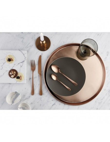 Cuillères à café moyennes Amefa Blush cuivre (lot de 12)