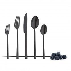 Cuillères à dessert Amefa Metropole PVD noires (lot de 12) 2