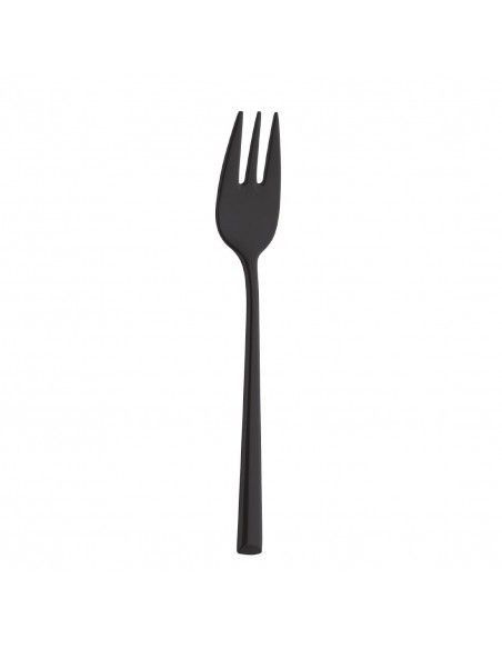 Fourchettes à gâteau Amefa Metropole PVD noires (lot de 12)