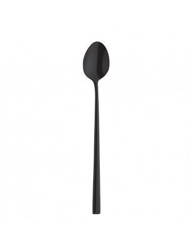 Cuillères à glace Amefa Metropole PVD noires (lot de 12)