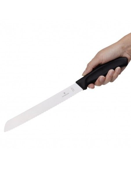 Couteau à pain 21cm noir