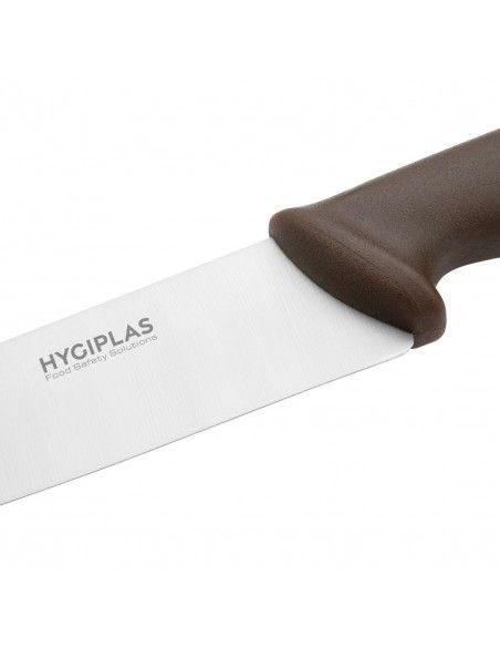 Couteau de cuisinier Hygiplas marron 255mm