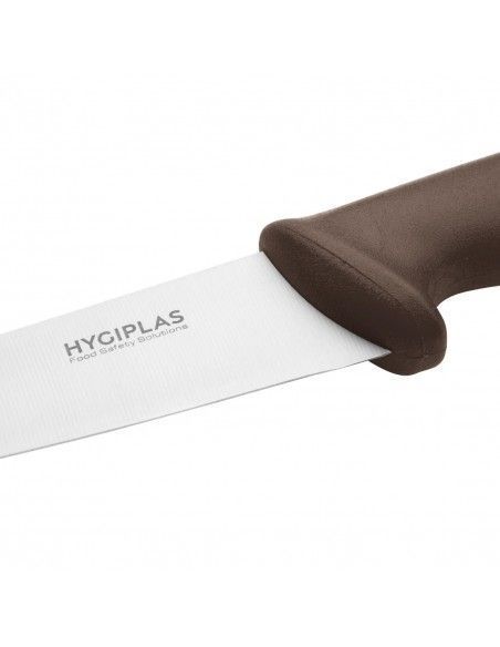 Couteau de cuisinier Hygiplas marron 159mm