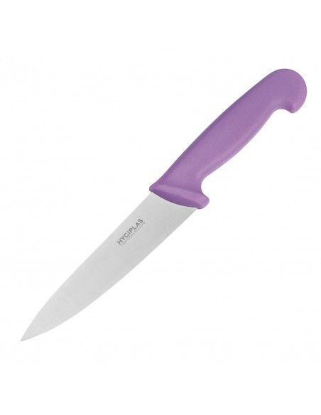 Couteau de cuisinier Hygiplas violet 159mm
