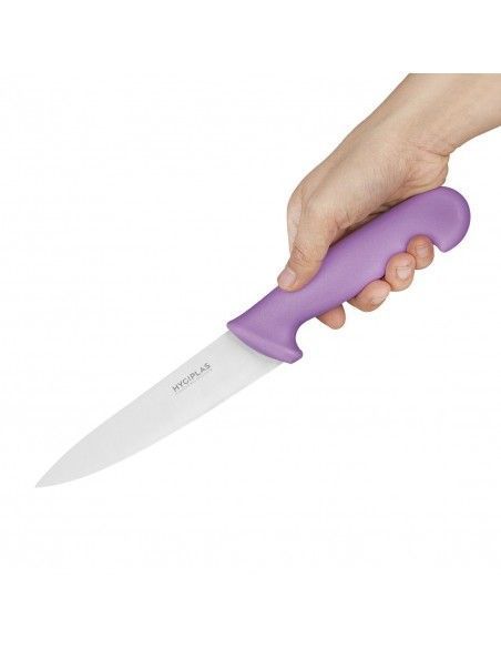Couteau de cuisinier Hygiplas violet 159mm