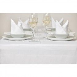 Nappe blanche bande de satin Mitre Luxury 1780 x 3650mm 2
