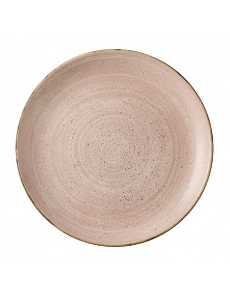 Assiettes avec rebord Churchill Stonecast Raw Terracotta Evolve 286mm (Lot de 12)